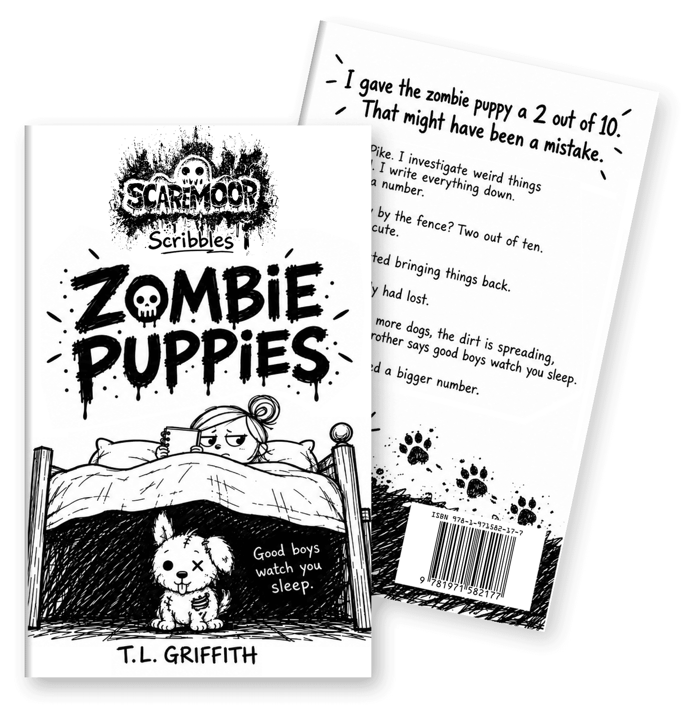 Zombie Puppies - Good boys watch you sleep.